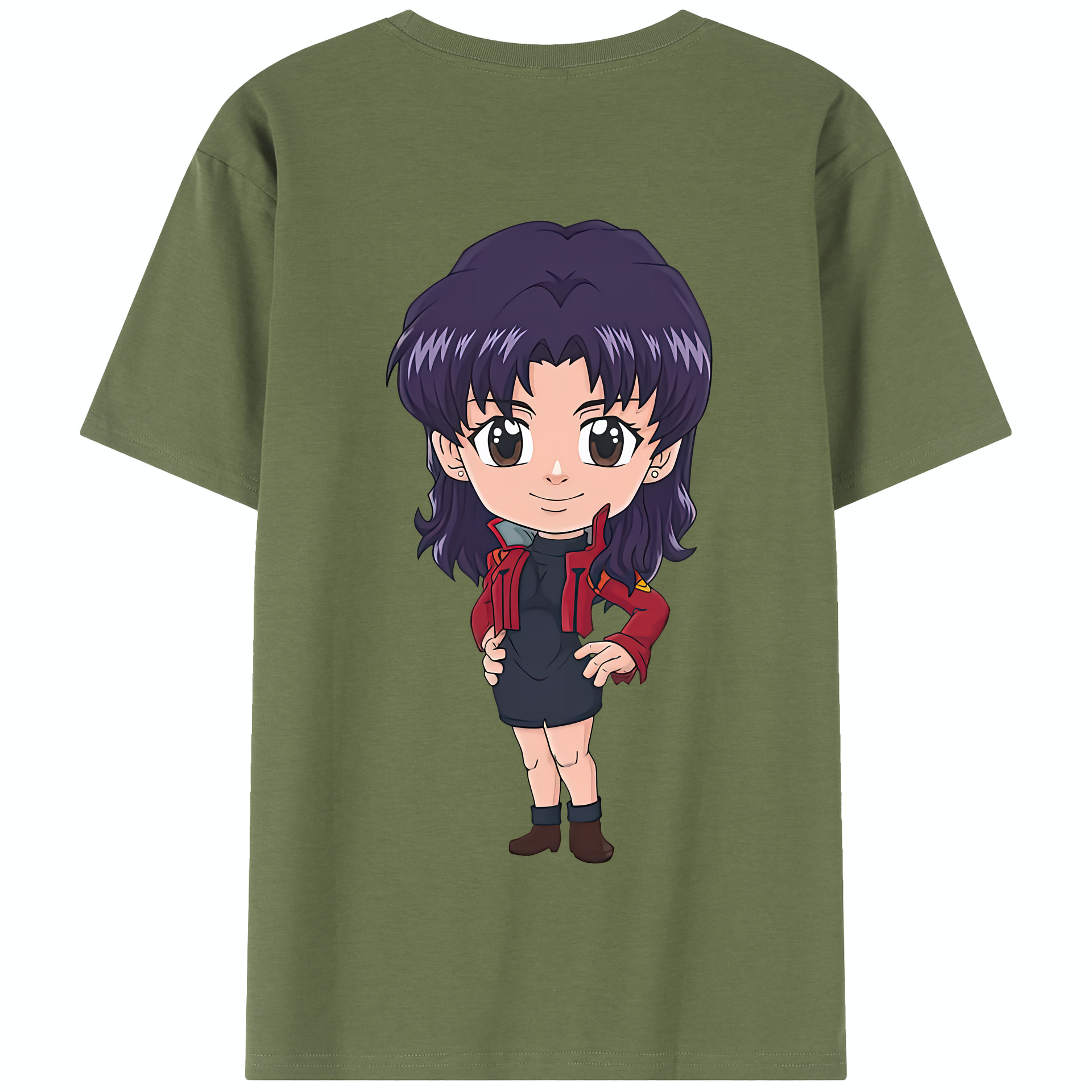 （画像用） EVA 新世紀エヴァンゲリオン 綿100％半袖Tシャツ（背面プリント）